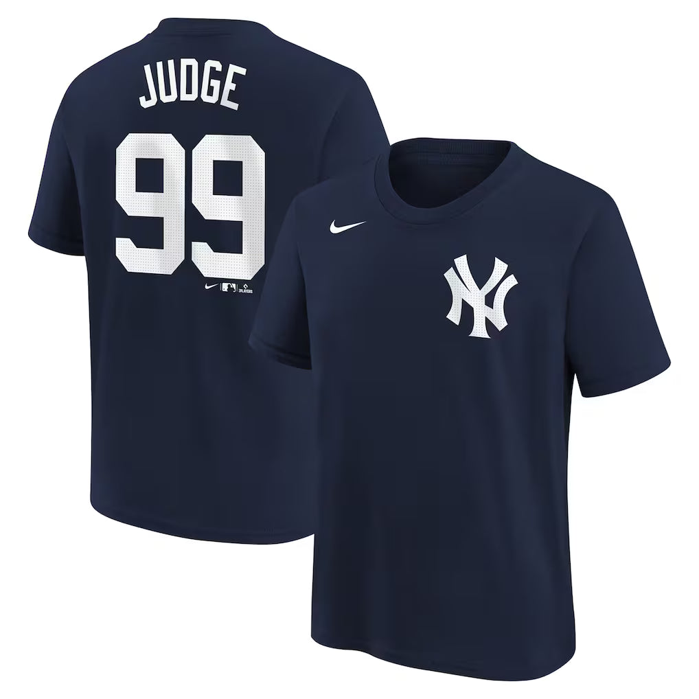 Aaron Judge New York Yankees Nike Name & Number T-Shirt - Navy
