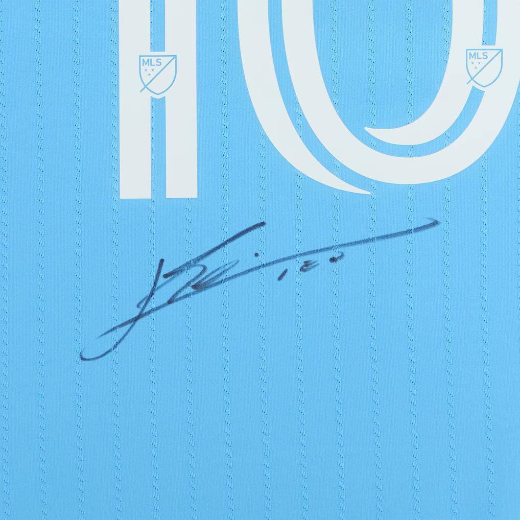 Lionel Messi Inter Miami CF Autographed Fanatics Authentic Blue adidas 2026 Jersey