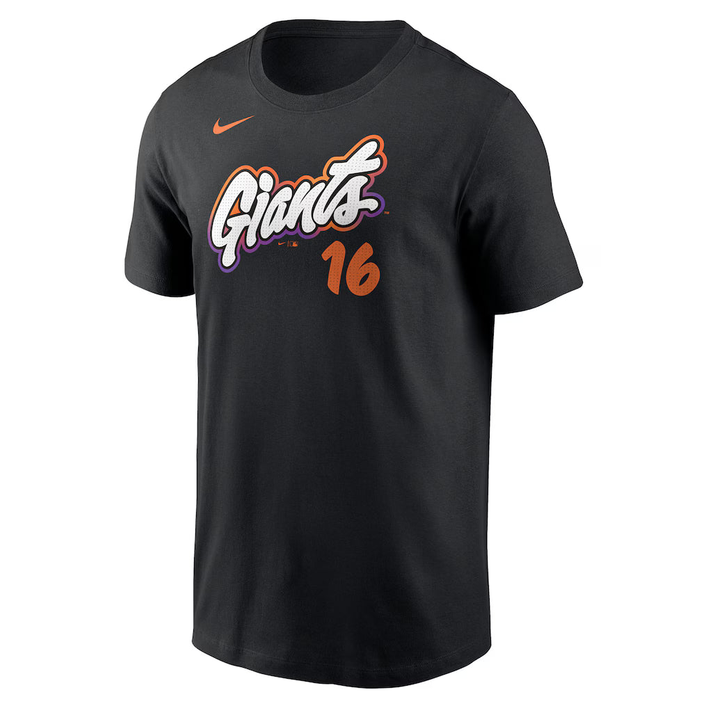 Rafael Devers San Francisco Giants Nike Name & Number T-Shirt - Black