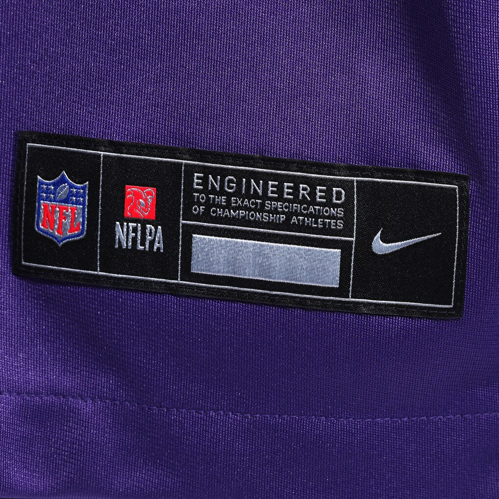 Carson Wentz Minnesota Vikings Nike Team Game Jersey - Purple
