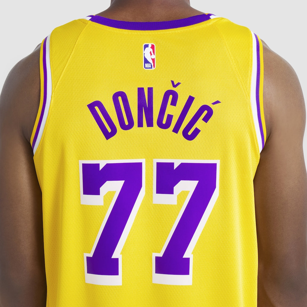 Luka Dončić Los Angeles Lakers Nike Unisex Swingman Jersey - Icon Edition - Gold